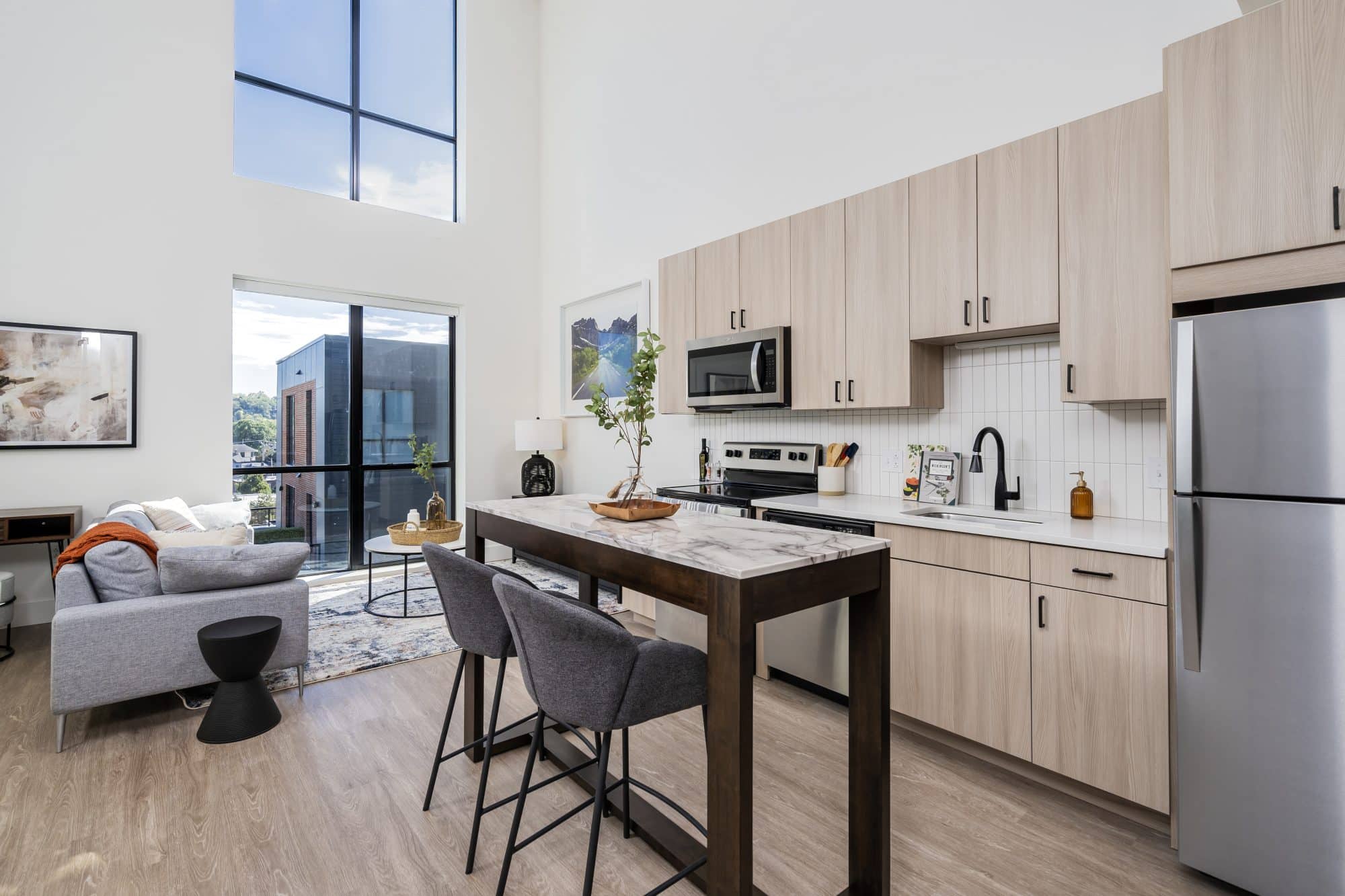 modern apartment amenities